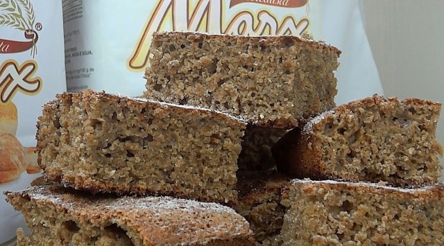 Bolo de Banana Saboroso - Cerealista Marx