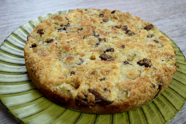 Torta de banana com chocolate - Cerealista Marx